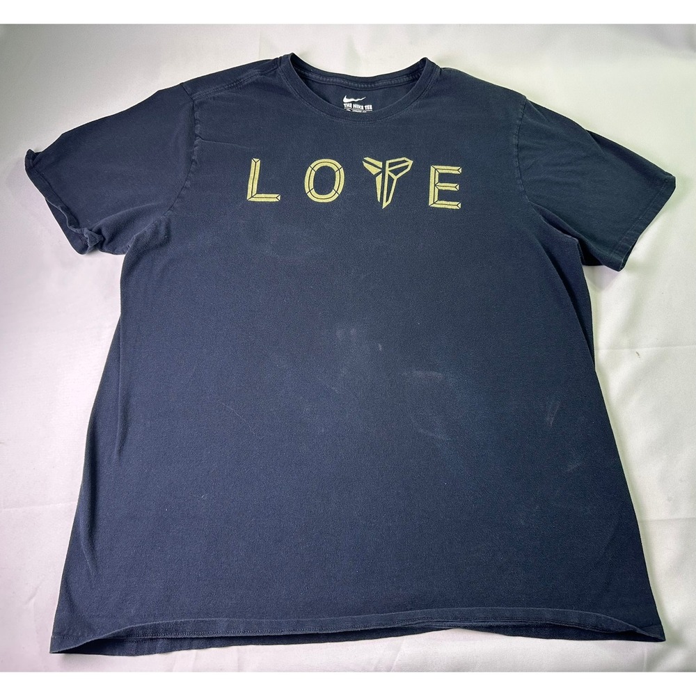Nike Kobe Bryant Mamba Day LOVE Final Game Staples Center SGA T-Shirt‎ Men's XL